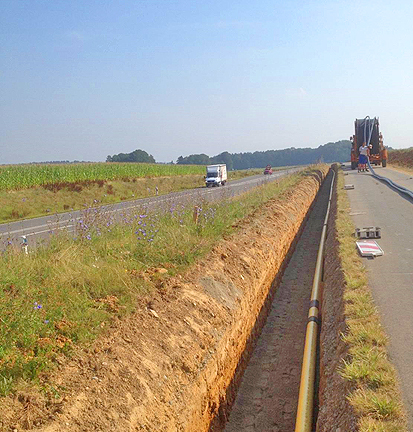 Erweiterung Gasversorgung Biberach